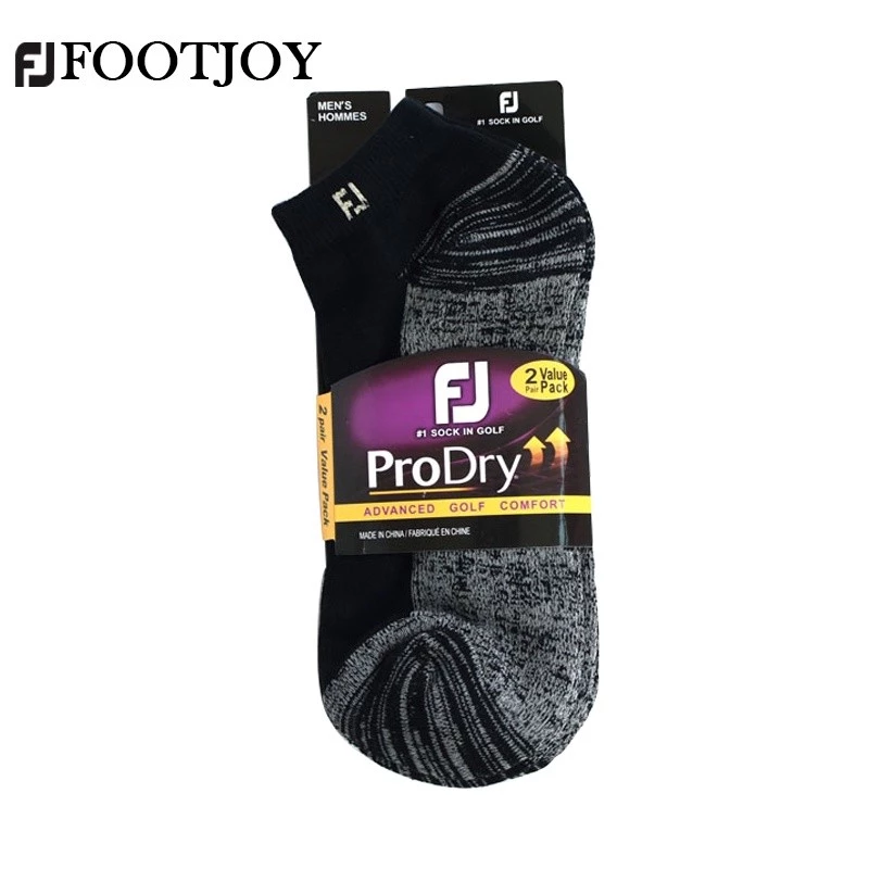 ถุงเท้ากอล์ฟ FootJoy มืออาชีพ ดูดซับเหงื่อสำหรับผู้ชาย 2 คู่