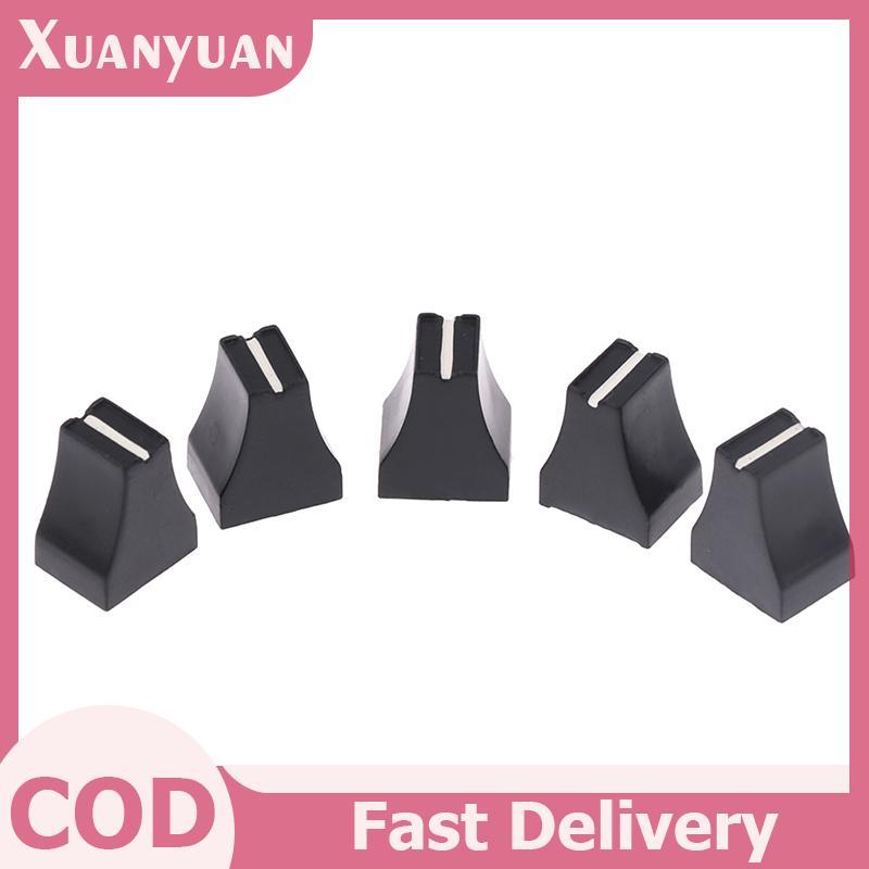 XUAN 10 ชิ้น 10812.5 มม.เครื่องผสมกดปุ่มหมวก DJ เครื่องเล่นแผ่นดิสก์สวิตช์ฝาปิดปุ่มผสมหมวกคอนโซล VN