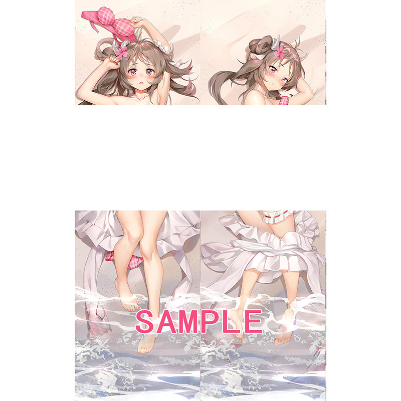 Arknights Eyjafjalla Dakimakura หมอนกอดอะนิเมะหมอนผ้าปูที่นอนปลอกหมอน Otaku ของขวัญ 50*150
