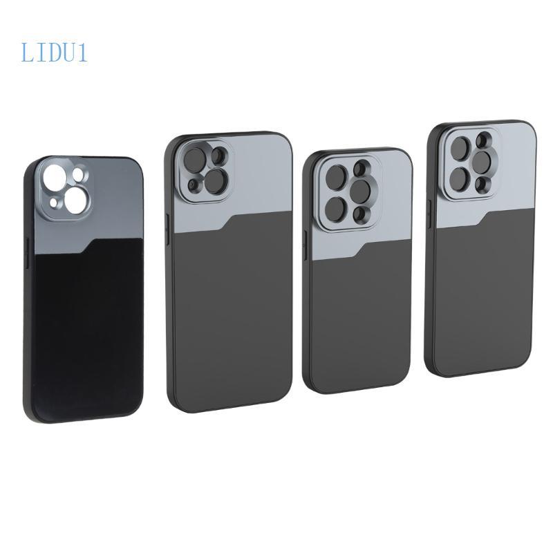 LIDU1 17 มม.เลนส์เกลียวเคสโทรศัพท์ Anamorphic มุมกว้างเลนส์ Protector สําหรับ Phone14