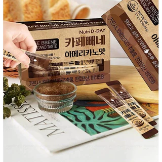 NUTRI D-DAY CAFE BBENE 30 ซอง 1 กล่อง กาแฟเบเน่ กาแฟ กาแฟเกาหลี
