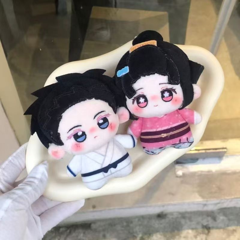 Demon Slayer: Kimetsu No Yaiba 10cm Plush - Hakuji Koyuki คู่ - ตุ๊กตาผ้าฝ้ายนุ่ม - ของขวัญสะสมน่ารั