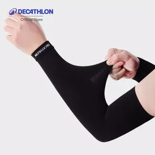 Decathlon Cycling Arm Cover Uv Protect Pag Cn ปลอกหุ้มแขนกันรังสียูวี - Black