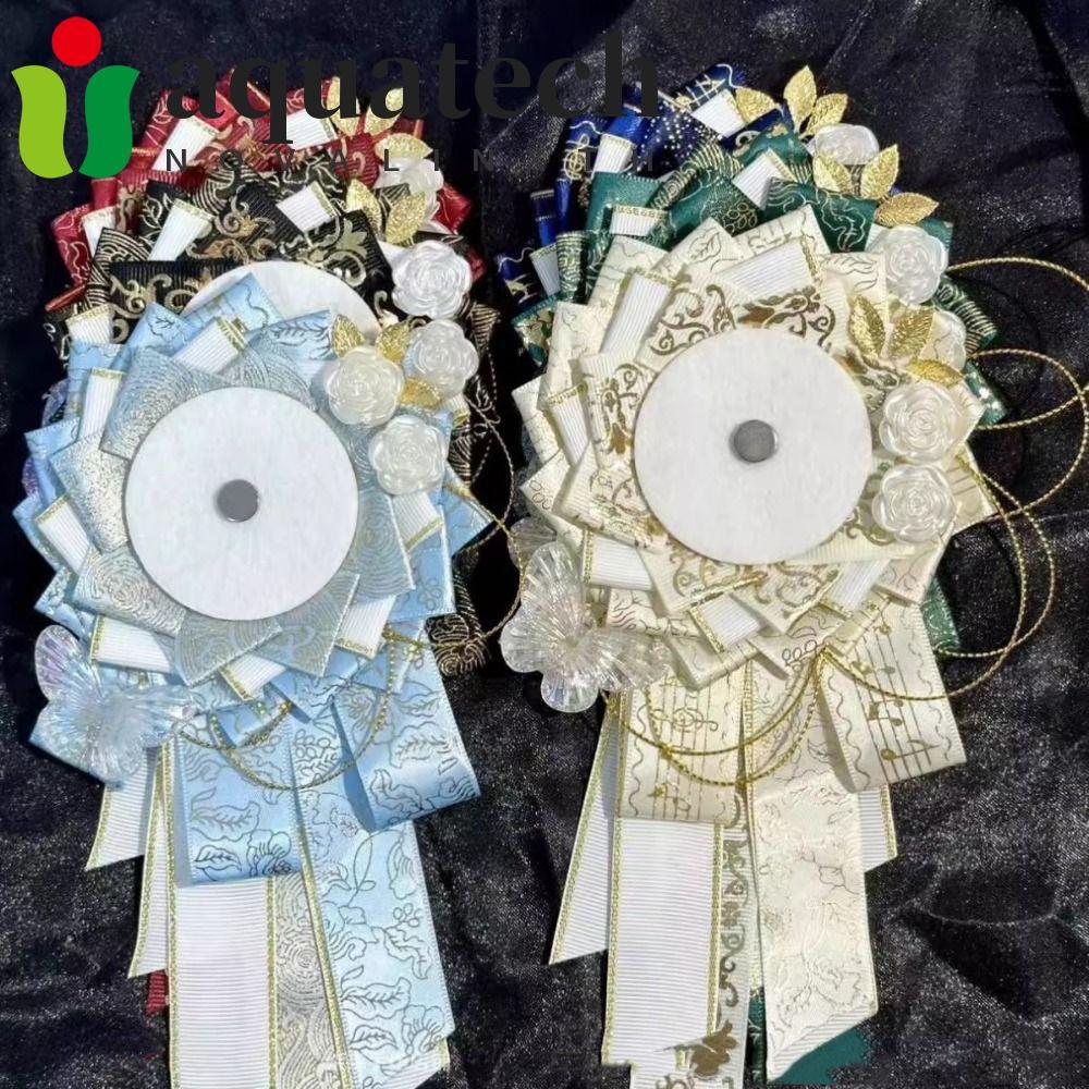 AQUATECH อะนิเมะผู้ถือป้าย,คอสเพลย์ตกแต่งดอกไม้ Pins ฐานแสดง, Ita กระเป๋าเติมป้ายดอกไม้น้ําหนักเบา P