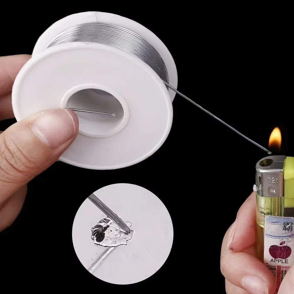 ANXSUN3 1PC แท่งเชื่อมสีเงิน, 1.0 มม.เงิน-ทองแดงลวดบัดกรี,ทนทานอุณหภูมิต่ํา Easy Melt No-Clean เครื่องเชื่อมเครื่องมือสําหรับเครื่องประดับทําซ่อม - รูปที่ 7