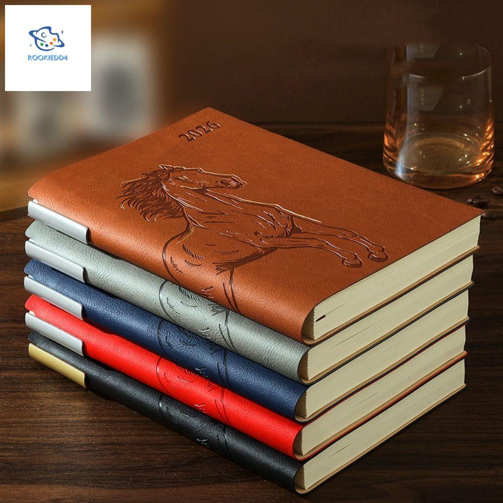 ROOKIEDD4 2026 Schedule Notepad, One Page Plan Book Year of The Horse a5 สมุดบันทึกวางแผนวาระ, ประสิ