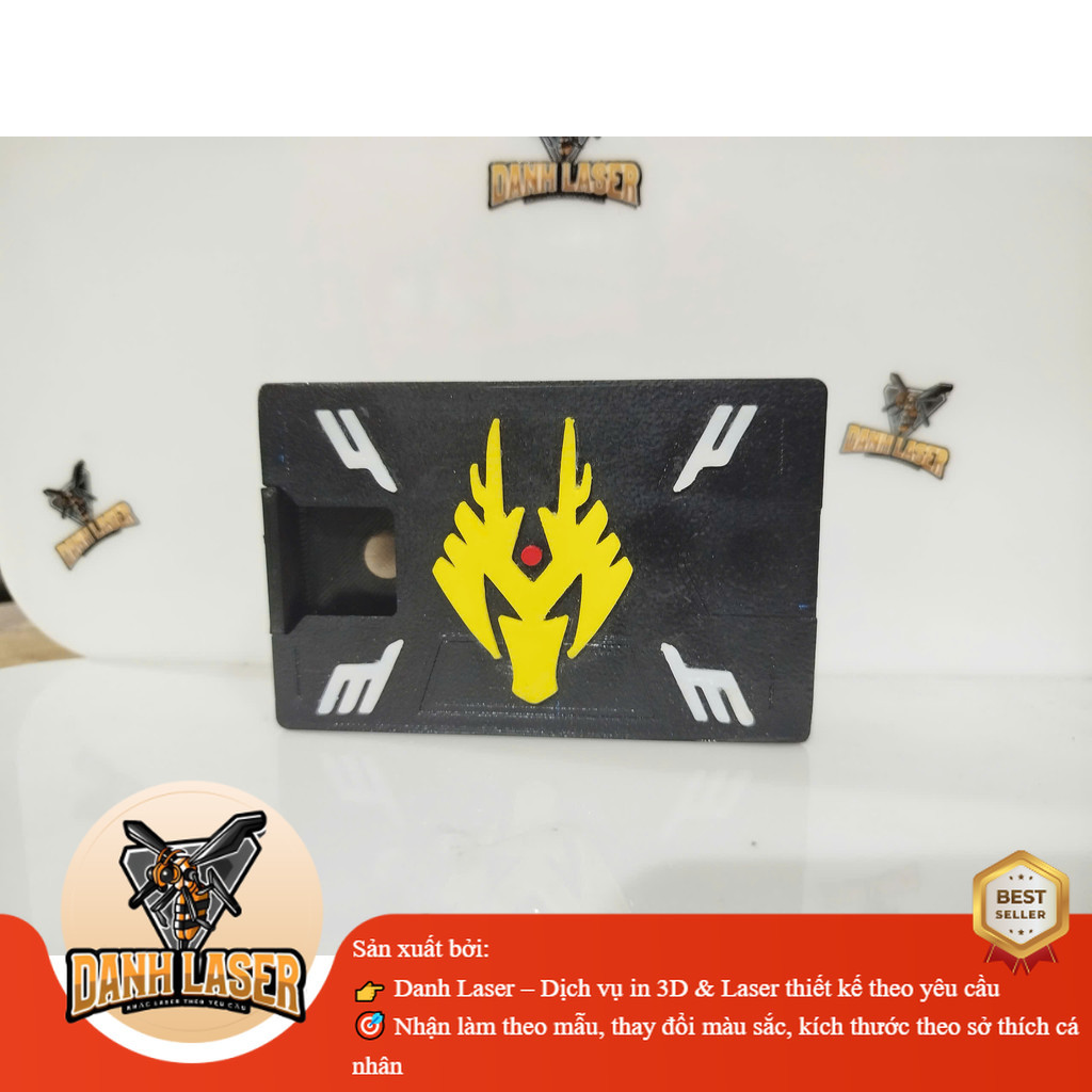 Kamen Rider Ryuki 3D พิมพ์มัลติฟังก์ชั่ ATM Card Case Kamen Rider Ryuki