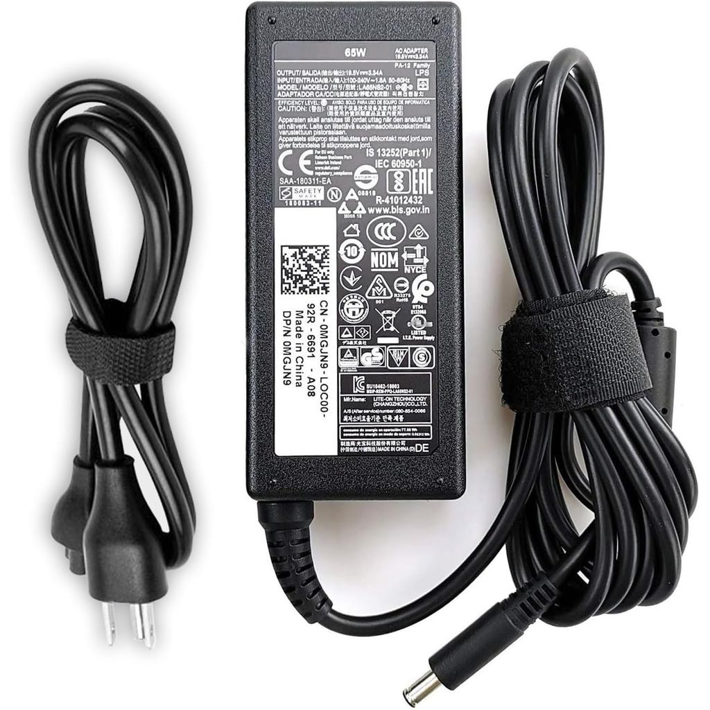 65W แล็ปท็อป Charger Fit สําหรับ Dell inspiron 13 14 15 17 3000 5000 7000 Series 3565 3567 3576 5558