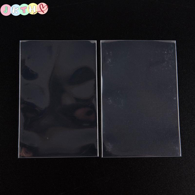 การ์ดโปร่งแสงสำหรับเกมกระดานและ.ID card holder 50 แผ่นต่อแพ็ค