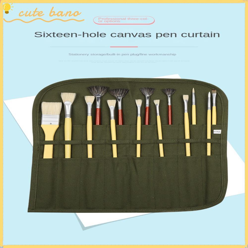 BANO Artist Hot Roll Up Canvas Pen Cases