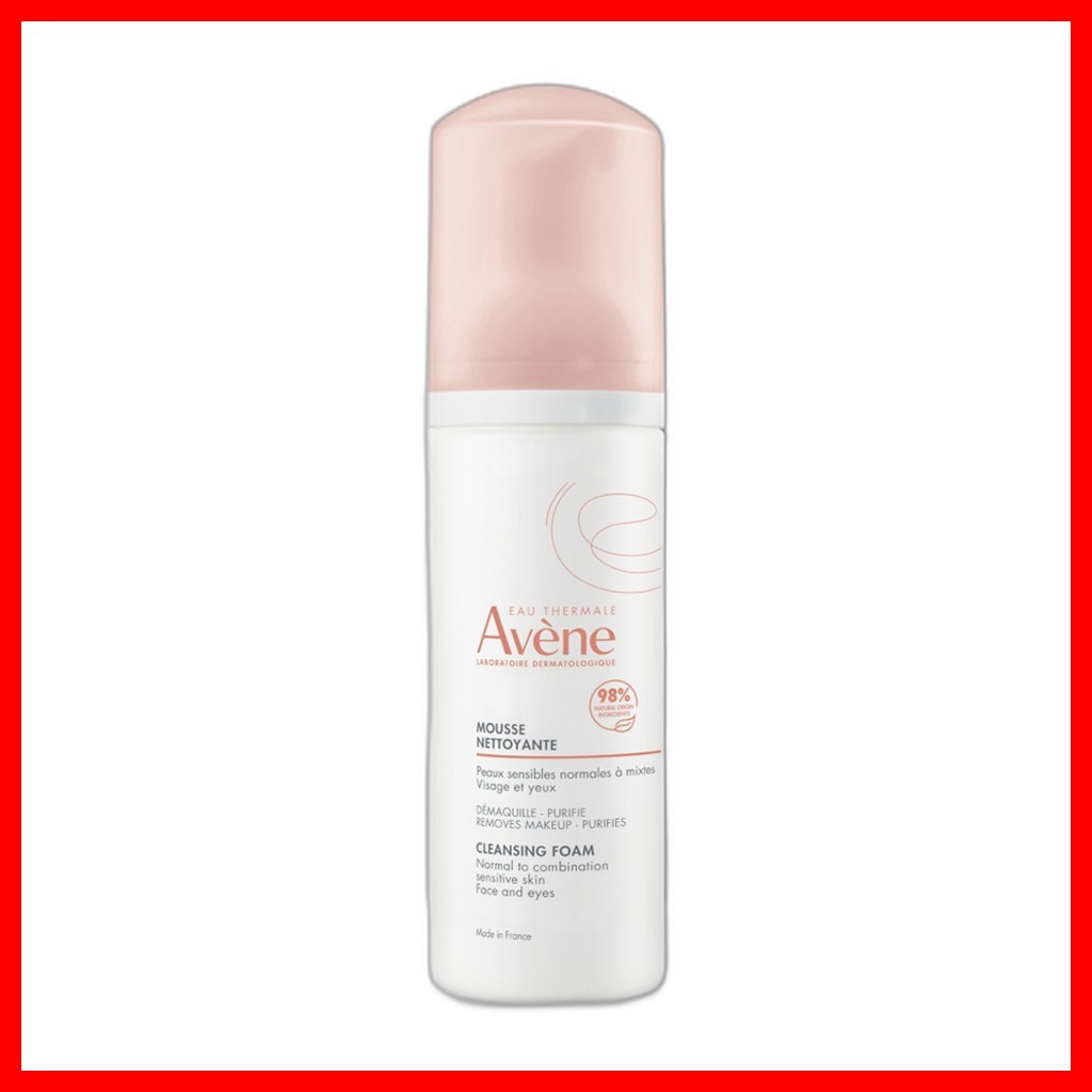 [Avene] Gentle Foaming Cleanser, 150ml, 1pc / Korean Foaming Cleanser / เนื้อสัมผัสอ่อนโยน