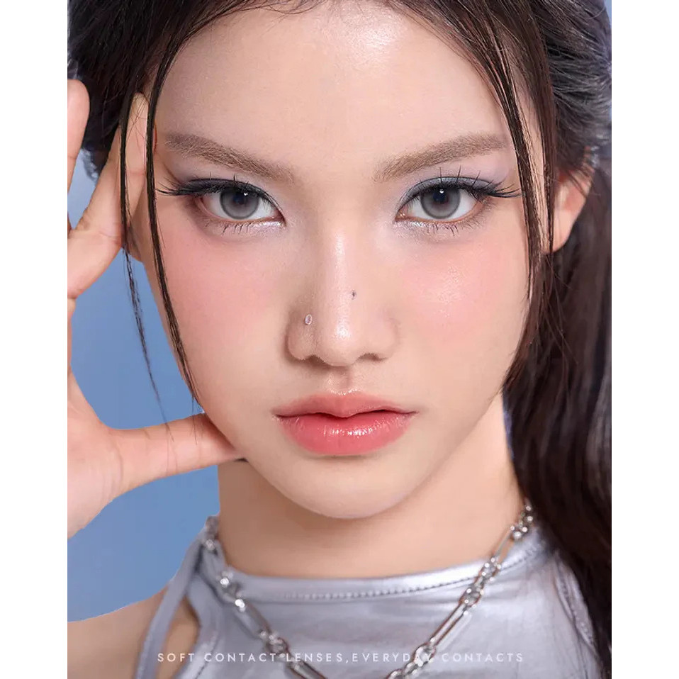 OLENS MUSE SHINE GREY 10P คอนแทคเลนส์
