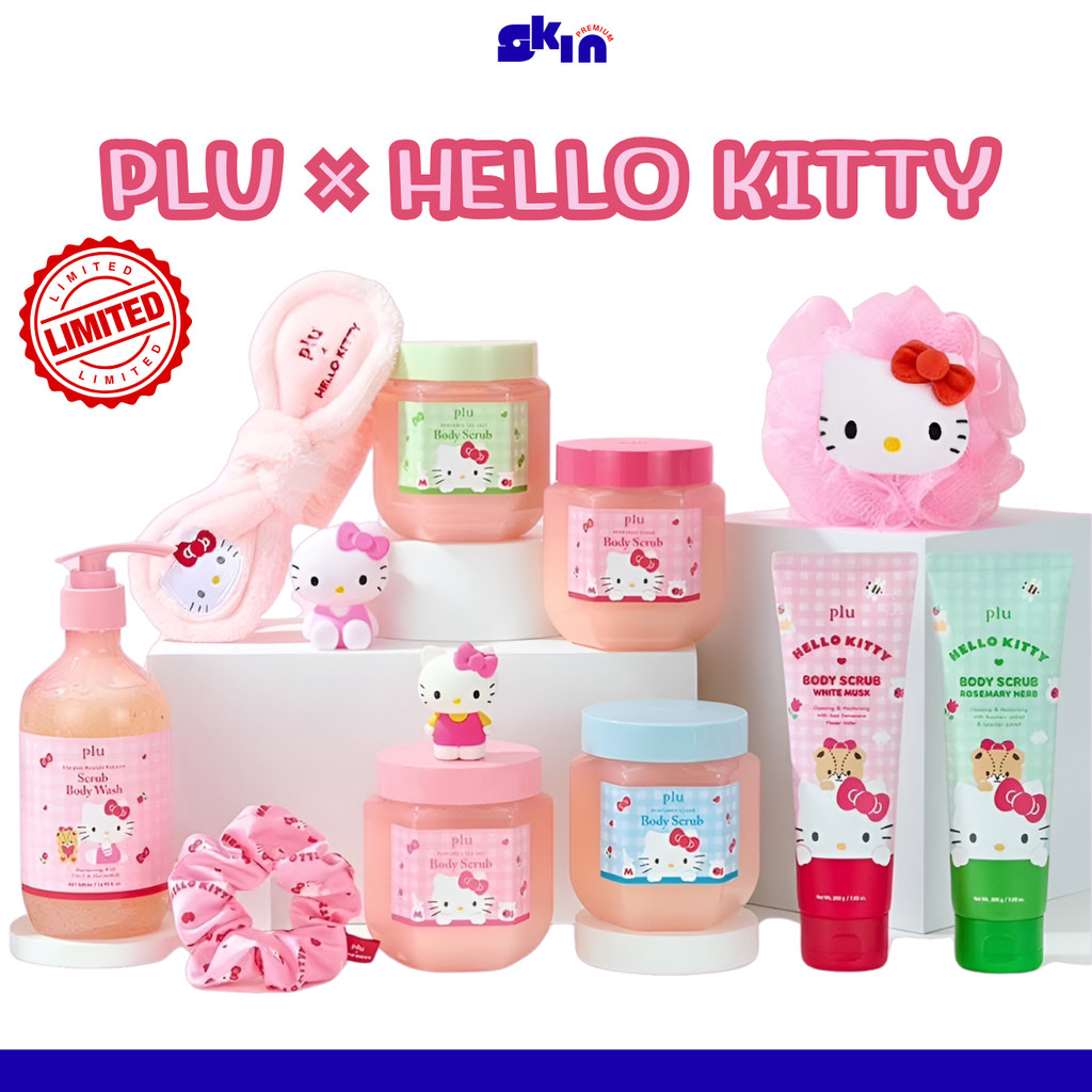 (ส่งจากไทย) [PLU X HELLO KITTY] ผลิตภัณฑ์อาบน้ำสุดน่ารัก