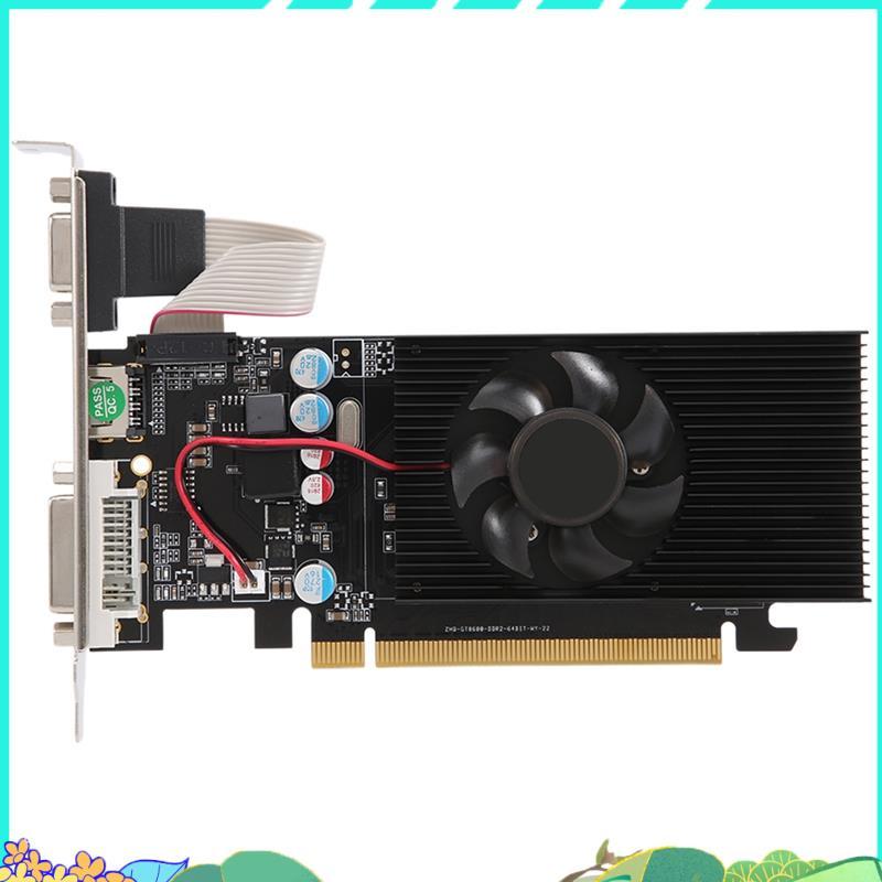 GT210 1GB DDR2 64Bit กราฟิกการ์ด PCIE 2.0 GPU - ใช้งานร่วมกับ DVI VGA Desktop Video Card