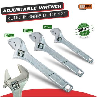 Kunci Kunci Inggris 8" 10" 12" inch