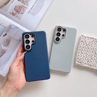 เคสโทรศัพท์ Samsung A37 5G เคสซิลิโคนเหลวระดับพรีเมียมสําหรับ Samsung A57 A56 A37 A36 A17 5G เคสกันกระแทกลายนิ้วมือ