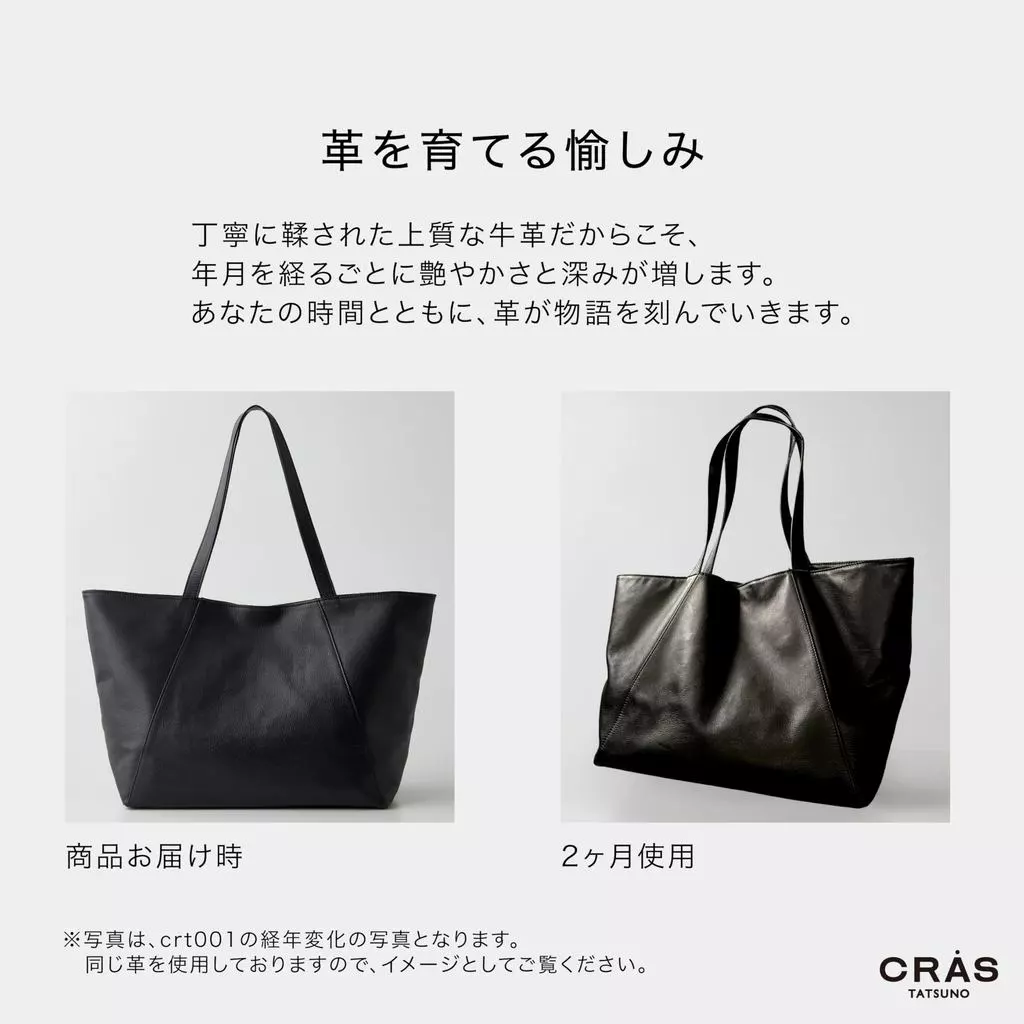 CRAS Tatsuno Made in Japan Japanese Cowhide Leather Mobile Pouch Organizer thumbnail 10