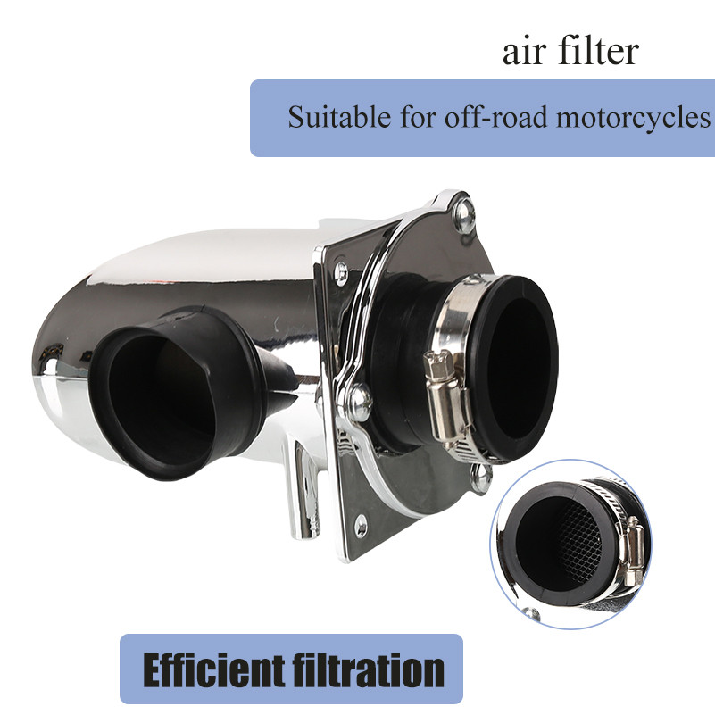 Hot 38 มม.Chrome Air Filter สําหรับ Z50 Z50R Z50J Z50A จักรยาน Retro 50cc 110cc 125cc Skyteam จักรยา