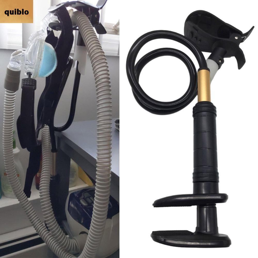 QUIBLO ผู้ถือท่อ CPAP, ป้องกันการรั่วไหลที่ทนทานผู้ถือหลอด CPAP, Universal Anti Hose Lift Sleep Apnea