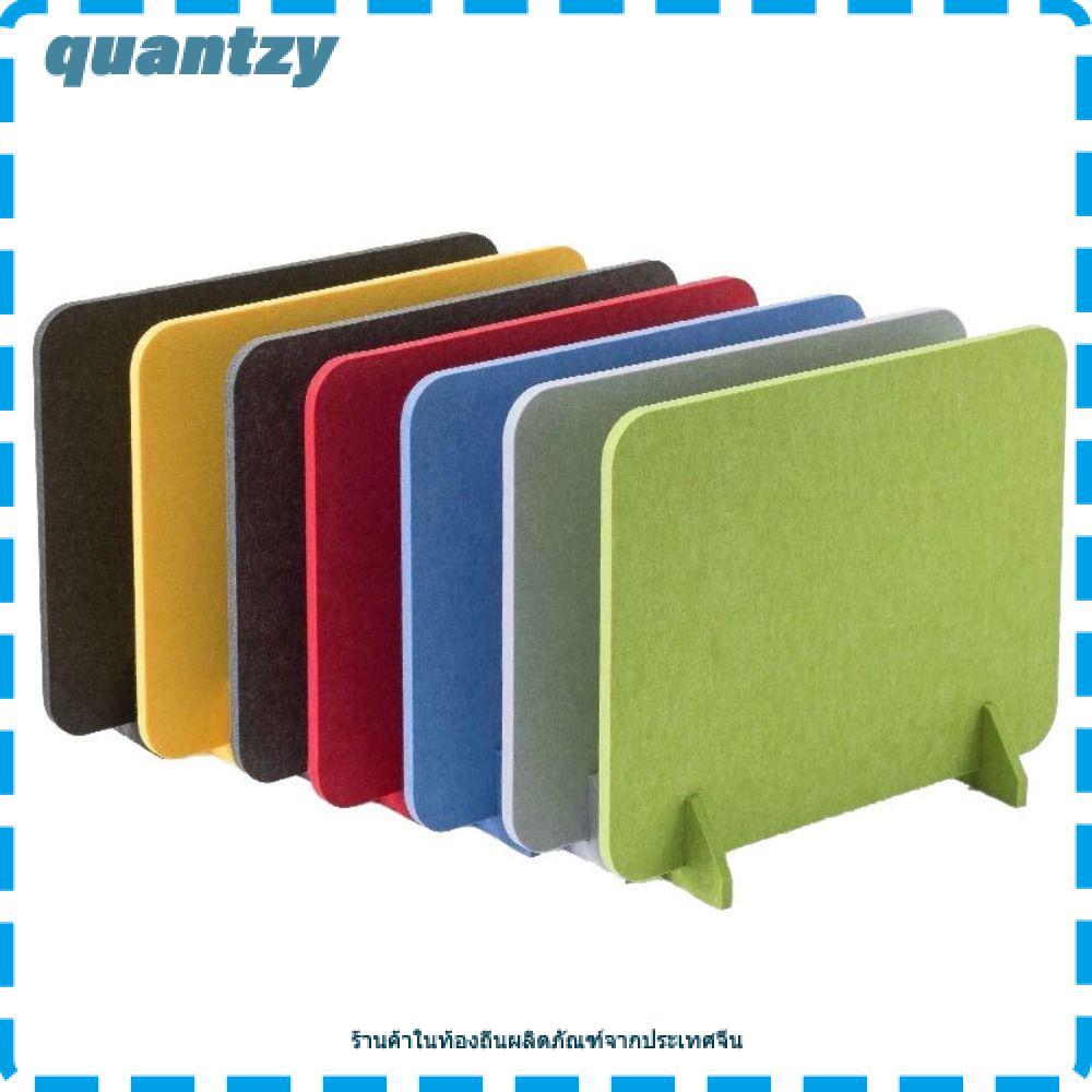 ที่แบ่งโต๊ะนักเรียน QUANTZY, แผ่นกั้นสอบแบบหนาอะคูสติก, หน้าจอโต๊ะสักหลาดสําหรับเดสก์ท็อปนักเรียนในห้องเรียน