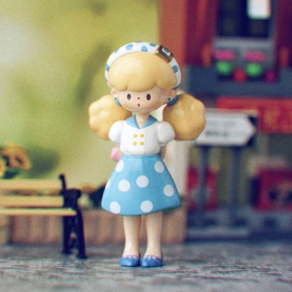 ของแท้ 8th Generation Popcorn Sister Retro สไตล์ฮ่องกง รูปที่ 8