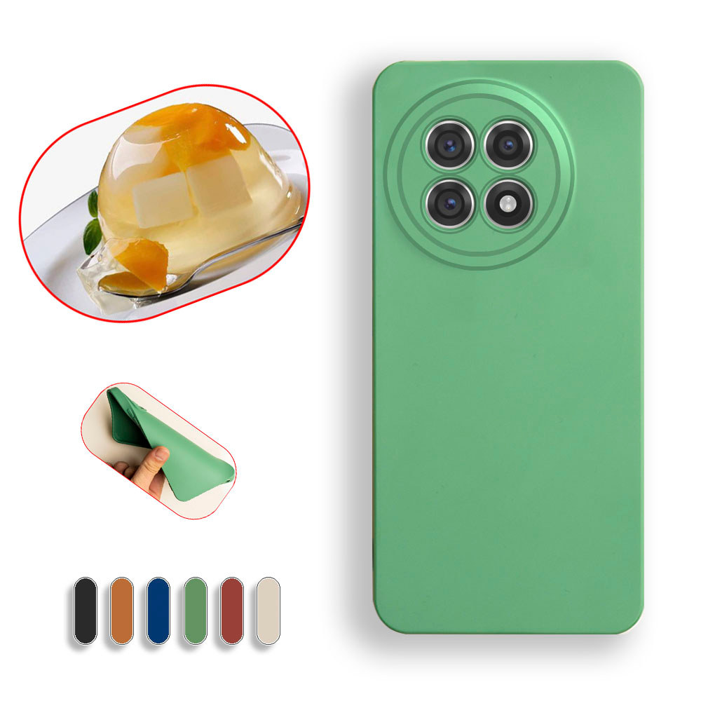Liquid Jelly สําหรับ OnePlus Ace 5 Pro 13R PJZ110 CPH2645 2691 2647 PKR110 G110 Skin-like Soft TPU ย