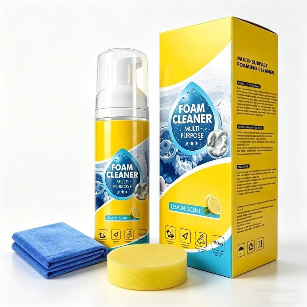 4-in-1 Multi-Enzyme Foam Spray Cleaner 汽车喷雾清剂dyw