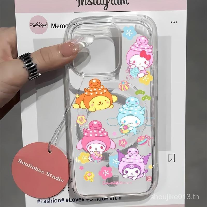 SAMSUNG น่ารักสามองค์ประกอบการ์ตูนโชคลาภสําหรับSamsung A06 A54 A15 10PLUS A16 A56 A35 A14 A23 20ULTR