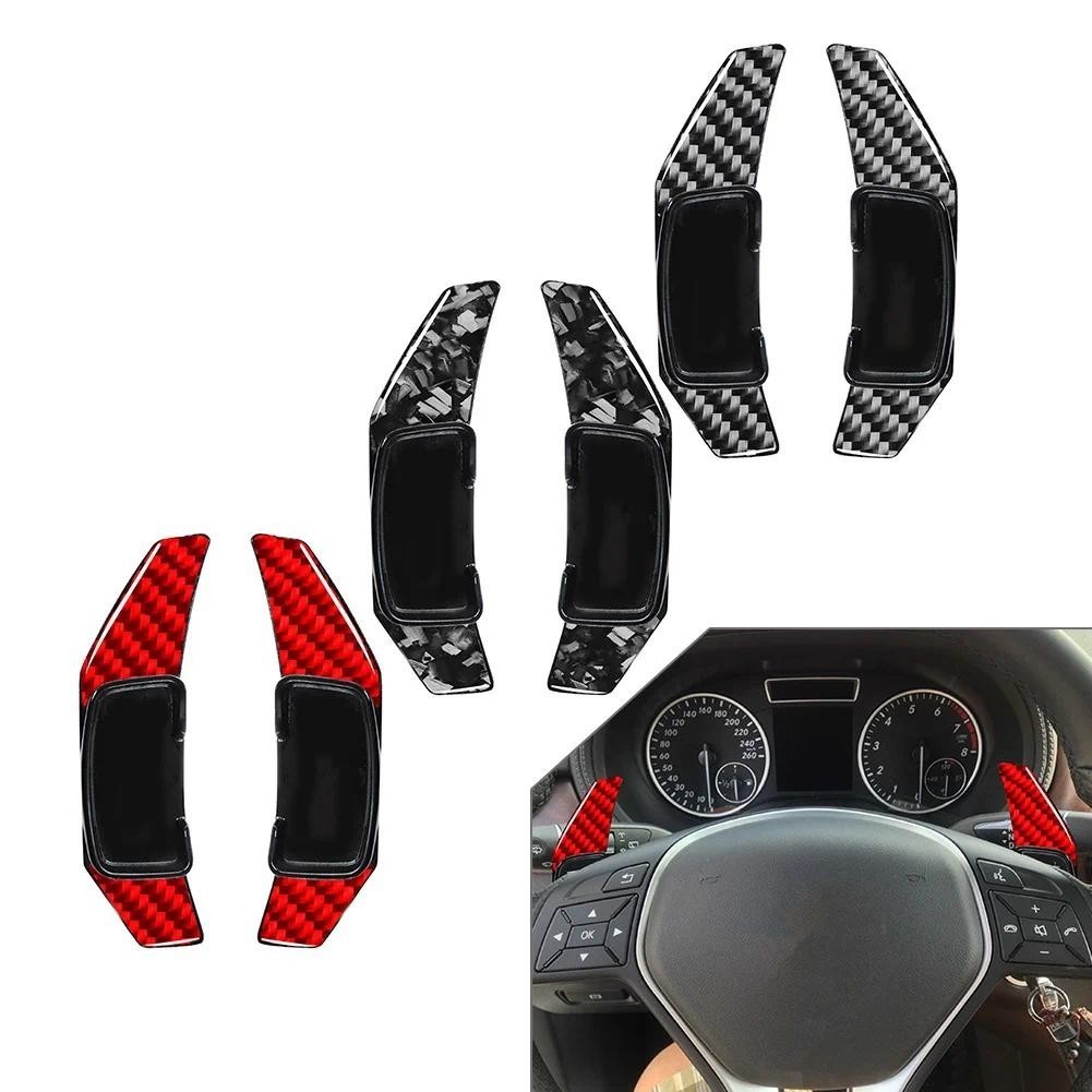 พวงมาลัยรถ Shift Paddle Extension Extended Shifter สําหรับ Mercedes Benz ABCED CLA GLK SLK GL SLClas