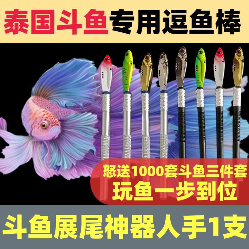 สินค้าใหม่พร้อมสต็อกประเทศไทย Betta Fish Teasing Stick Betta Stick Training Betta Interactive Handy 