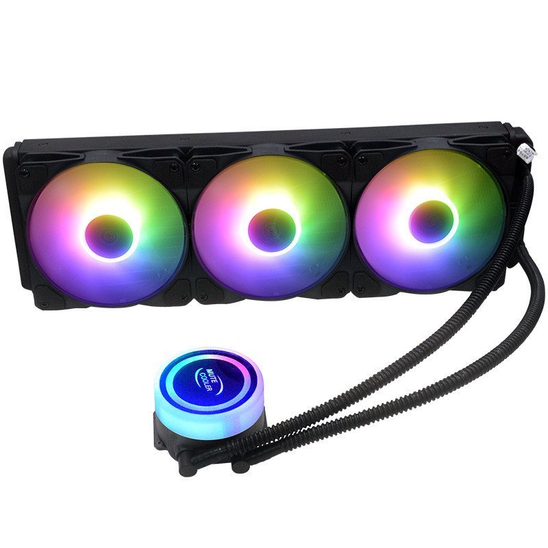 Water Cooling หม้อน้ํา 360CPU คอมพิวเตอร์เดสก์ท็อปเงียบ Water Cooling Pioneer CPURGB หม้อน้ํา QE3N