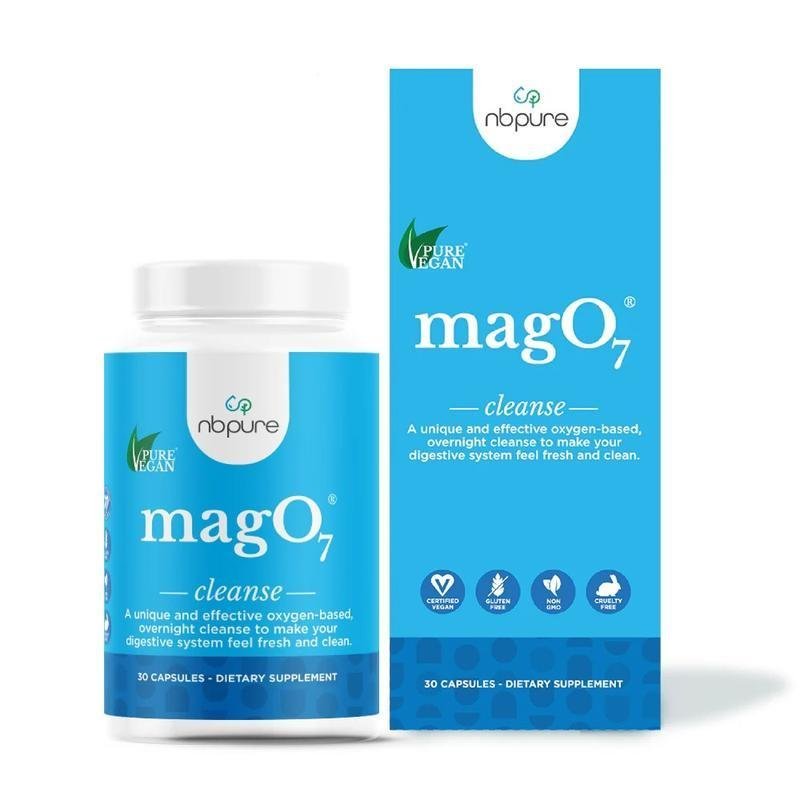 NB Pure MagO7 - Original Oxygenated Magnesium Colon Cleanse & Digestive Detox Support