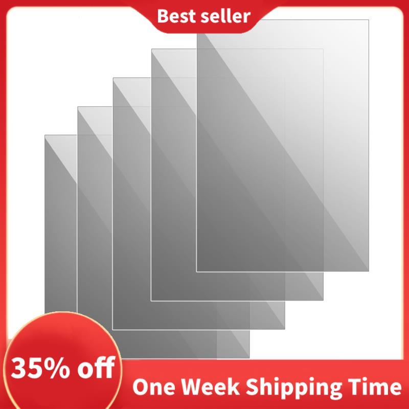 Linear Polarizer Film LCD/LED Polarized Filter Polarizing Film Sheet for Polarization Photograph 5PC