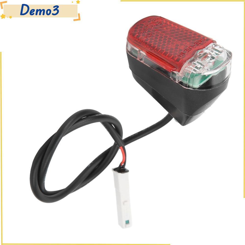 [DEMO3] ไฟท้ายสกู๊ตเตอร์ไฟฟ้า, ABS ไฟท้ายสว่างเป็นพิเศษ, ทนทานกันน้ําสะท้อนแสง LED เบรค LampTail โคม