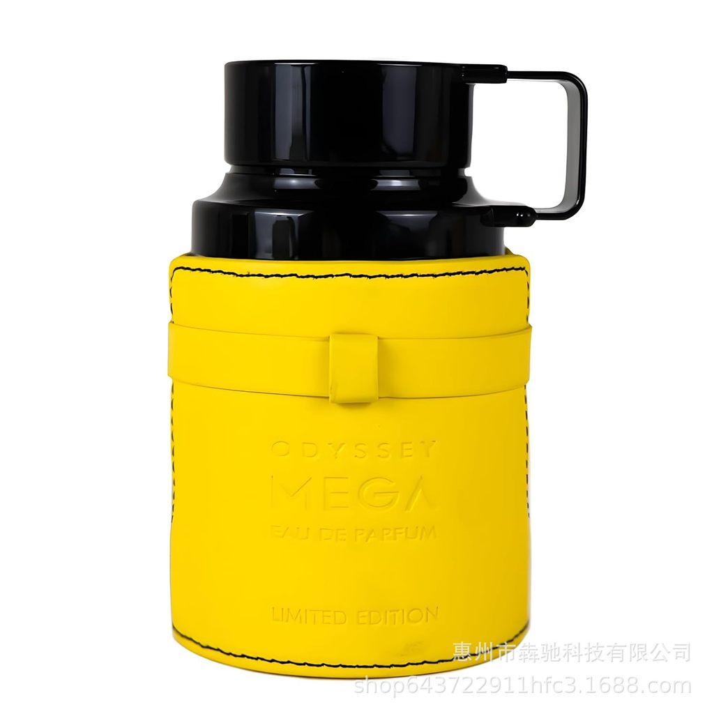 ข้ามพรมแดนผลิตภัณฑ์ร้อนสีเหลือง Armaf Odyssey Mega Accessories น้ําหอมอาหรับตะวันออกกลาง Armaf Odyss