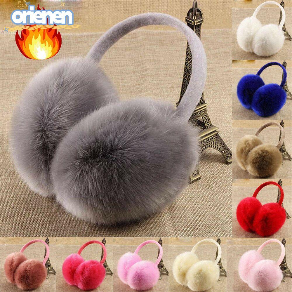 ORIEN Earflaps Casual Fluffy Soft Warm