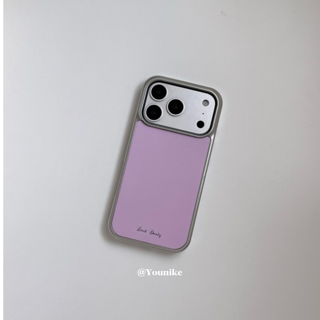Simple สีชมพูเคสโทรศัพท์ Drop-Resistant สําหรับ iPhone 17 Promax 16 Promax 15 Promax 11 12 13 17 14plus 15plus 16e 16plus 15pro 17air ราคา ถูกที่สุด ดีลบีเคเค แกลเลอรีภาพที่ 3