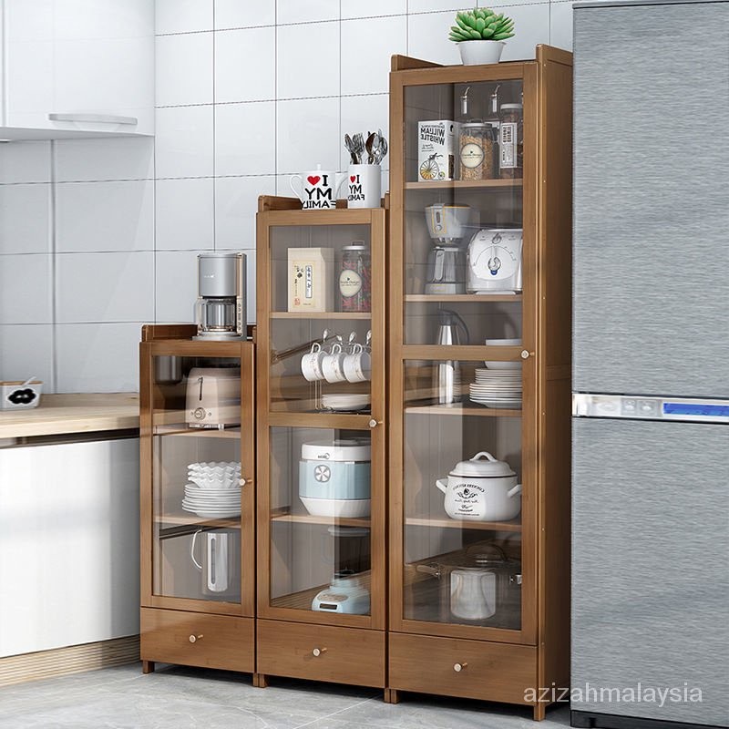 Kitchen Home Sideboard Storage Tableware Dishes Wine Storage Cabinet Home Multifunctional Shelves cu