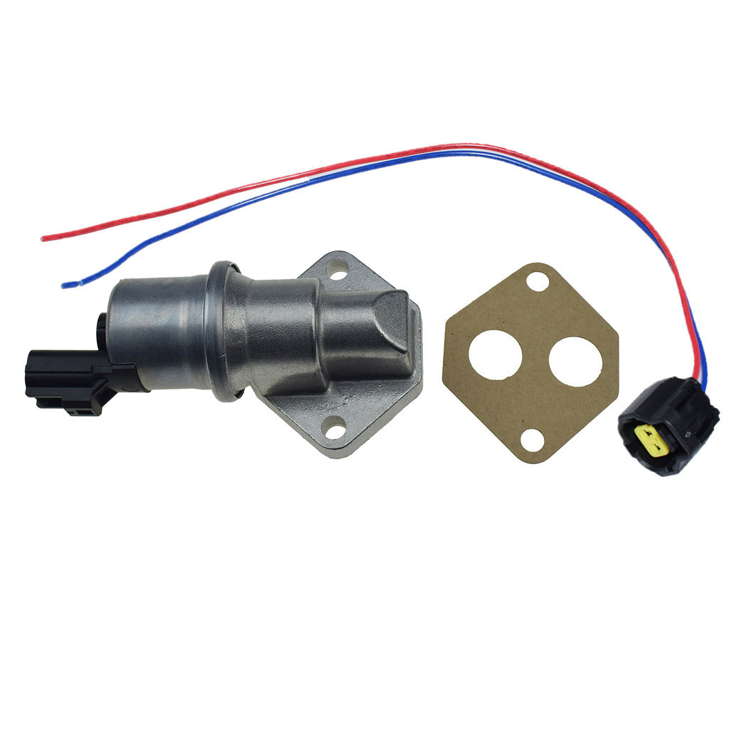 ใหม่วาล์วควบคุมอากาศเดินเบา IAC พร้อมขั้วต่อสําหรับ Ford Focus Escape 2.0L & Mazda Tribute YL8U9F715