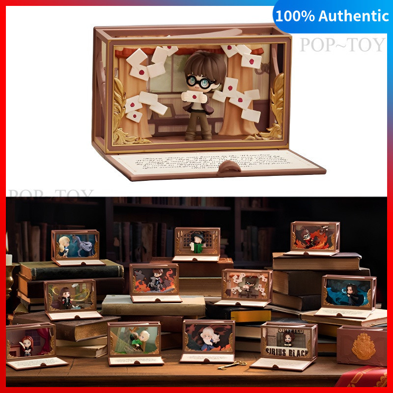 POPMART harry potter Hogwarts Biographical Series Scene Sets Blind box Figures pop mart harry potter