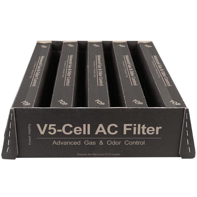 ไส้กรองคาร์บอนกัมมันต์ V5-Cell ชั้นที่ 2 สำหรับเครื่องฟอกอากาศ IQAir รุ่น HealthPro 250 Plus