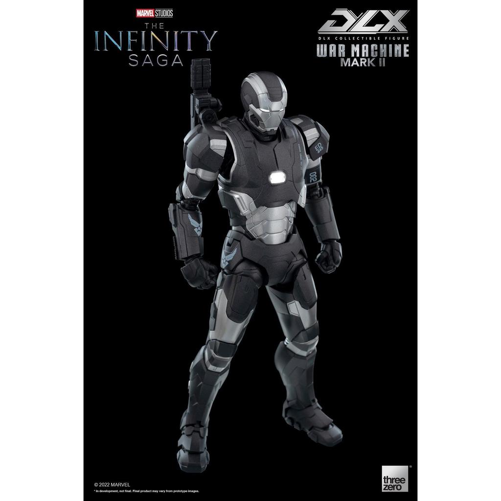 3A THREEZERO 3/40 20 ซม.DLX Iron Man MK2 Mark 2 Action Figure รุ่น
