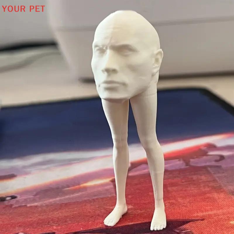 YOUR 3D Head & Leg Monster รูปตกแต่งบ้านด้วย Expressive Face Home Office ตกแต่งของขวัญที่ไม่ซ้ํากันส