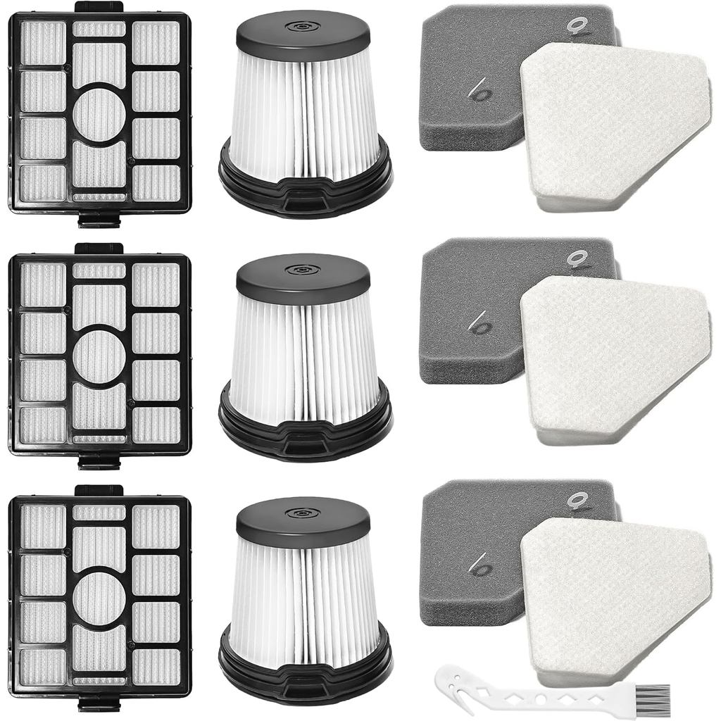 BU3523 BU3521 BU3120 HEPA Filter Replacement ใช้งานร่วมกับ Shark BU3521 ทําความสะอาดน้ําหนักเบาไร้สา