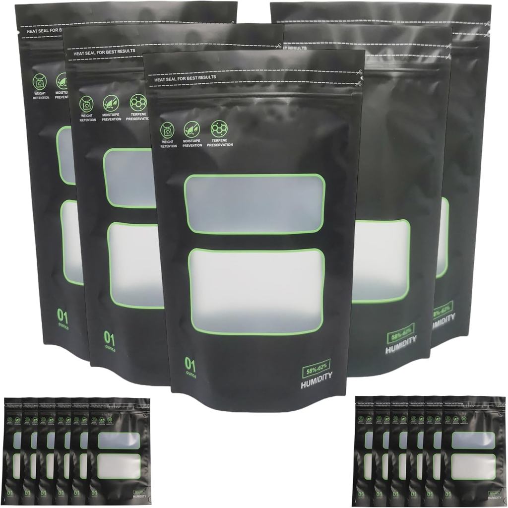 1 ออนซ์กระเป๋า,50 Pack Lock & Seal Storage & Curing Bags Heat Sealable beamp bag 5.9" x 9.8" x 3.15"