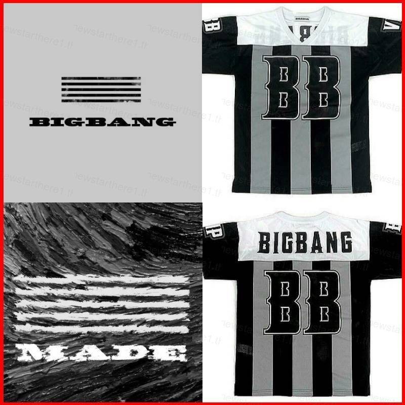 เสื้อแขนสั้น BIGBANG MADE G-Dragon TAEYANG DAESUNG สําหรับแฟนคลับ