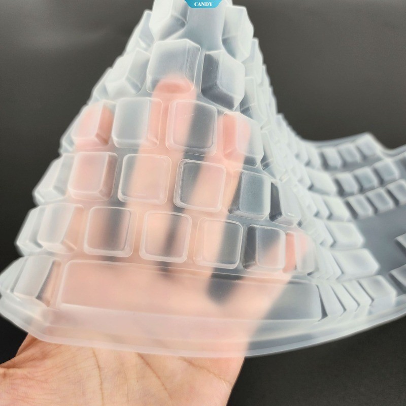 Perfect-Fit Full-Cover Keyboard Skin สําหรับ Logitech K840 Desktop & Laptop Keyboard [ZK]