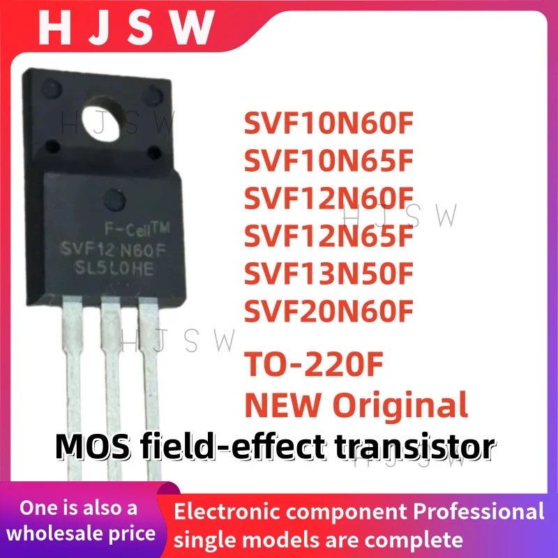 5PCS SVF10N60F SVF10N65F SVF12N60F SVF12N65F SVF13N50F SVF20N60F SVF10N60 SVF12N60 S20VF12N65F ทรานซ