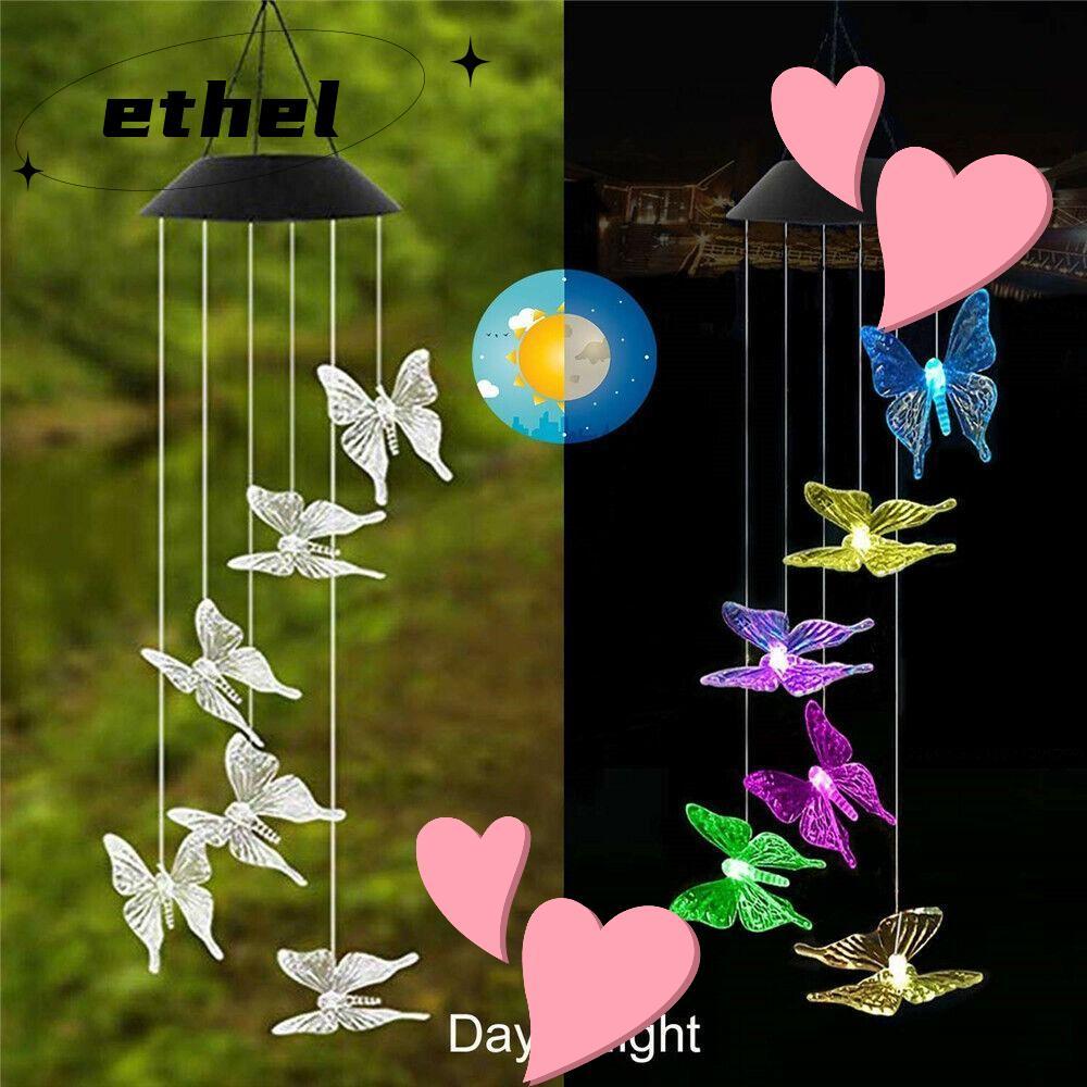 ETHEL Wind Chimes Light กันน้ํา Wind Chimes ไฟสวน Wind Chimes Light