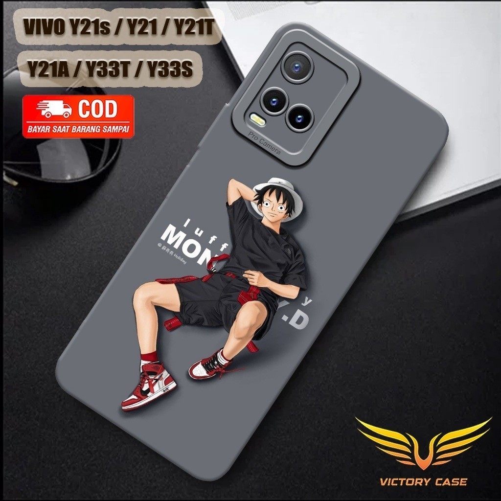 แรงม้า ใหม่! เคสอนิเมะ - Softcase Vivo Y21s / Y21 / Y21T / Y21A / Y33T / Y33S ล่าสุด - เคสโทรศัพท์ V